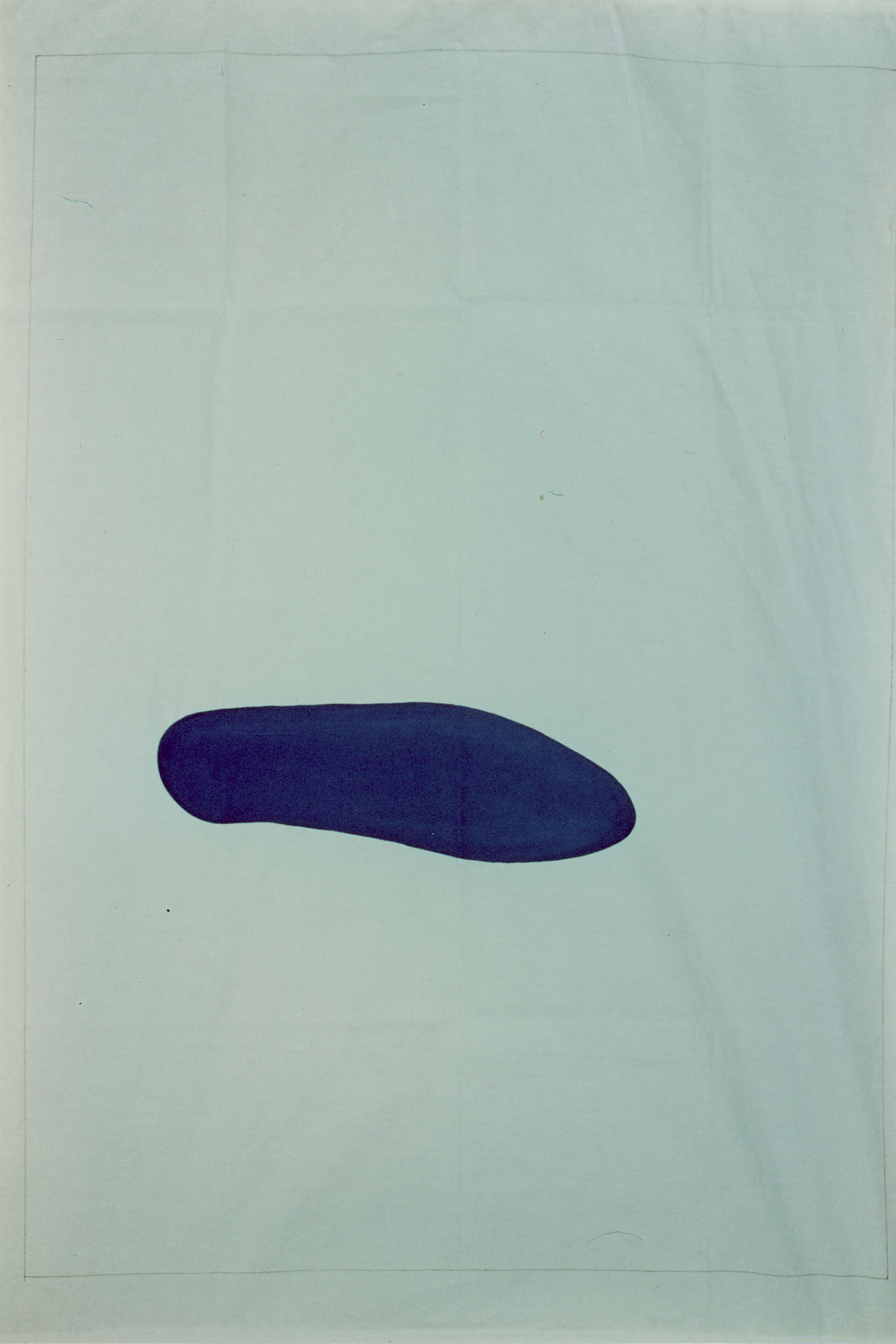 Dyeing Painting on Cotton #YT-026 (1976) [99″ x 66″]