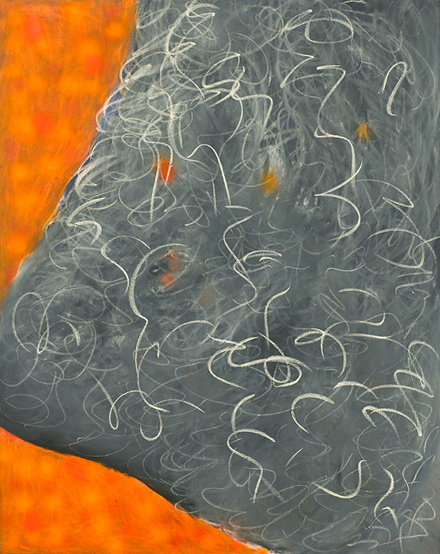 Untitled D #YT-094 (1991) [58″ x 46″]