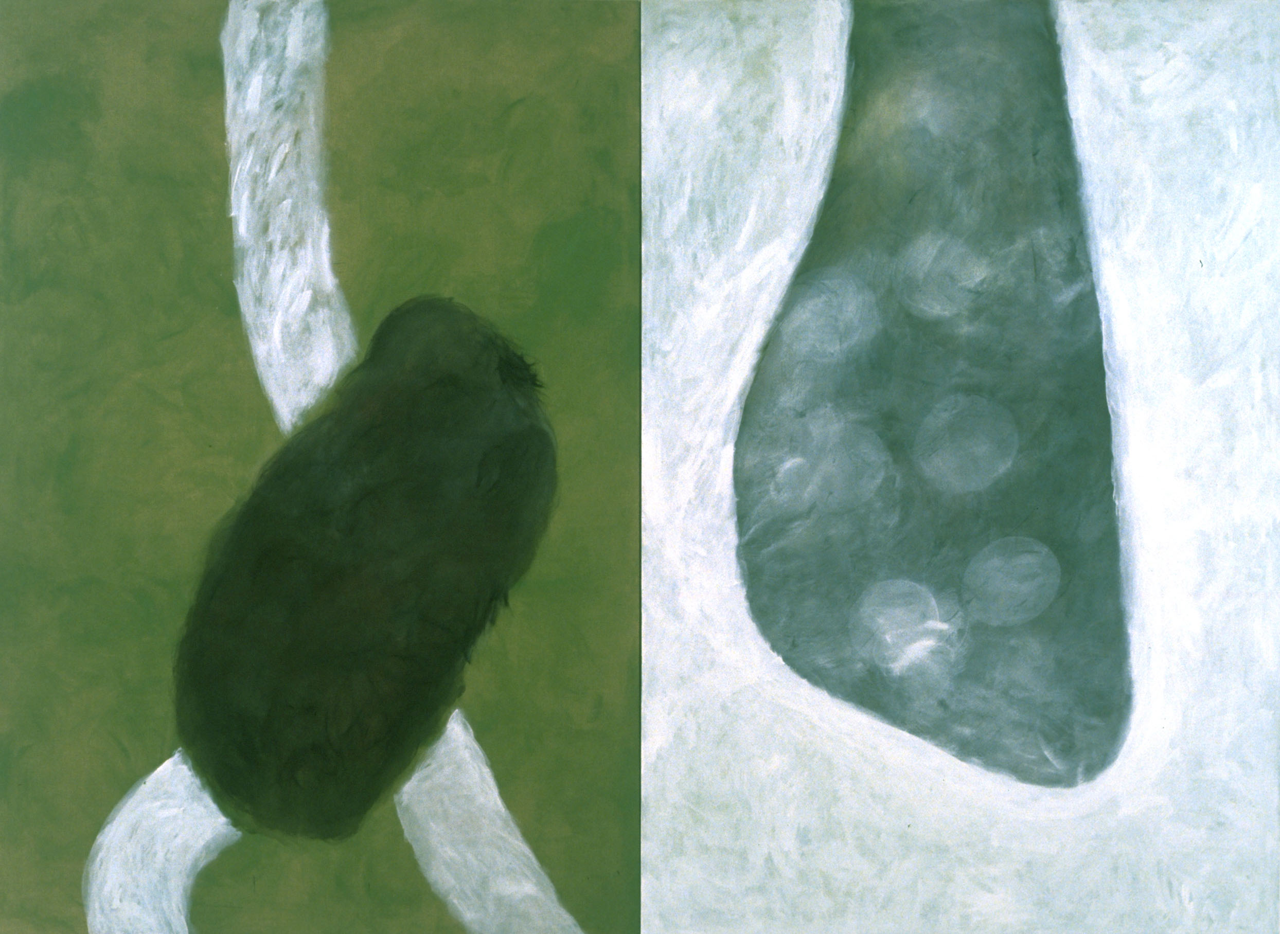 Walking Potato (1991) [99″ x 66″ x 2]
